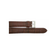 Alligator print calf leather watch strap, mat. With strong case and buckle connection, stitchinged loop and stainless steel buckle. This watch strap has soft leather lining and is super flexible - 20002162