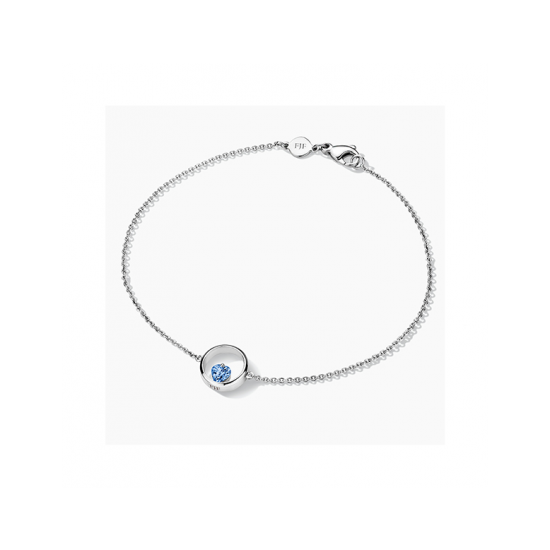 FJF JEWELLERY BRACELET ICON ON HEART SILVER RH PLATED ZR FROM SWAROVSKI® FJF0050001SLB - 604996