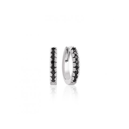 SIF JAKOBS JEWELLERY ELLERA MEDIO EARRINGS SJ-E2859-BK - 20007680