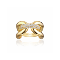 SIF JAKOBS JEWELLERY CAPRI TRE RING SJ-R62016-CZ-SG-56 - 20008117