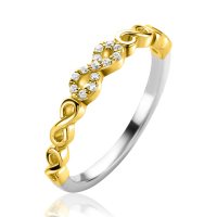 ring met infinity teken - 20005398 ring met infinity teken - 20005398