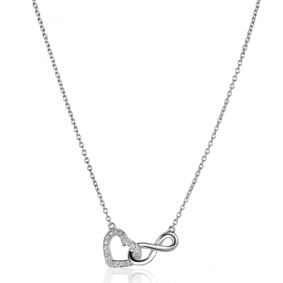 ZINZI zilveren ketting met Infinity teken - 20005414