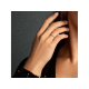 14K Gouden Ring Simpel Twist CZ - 20005493