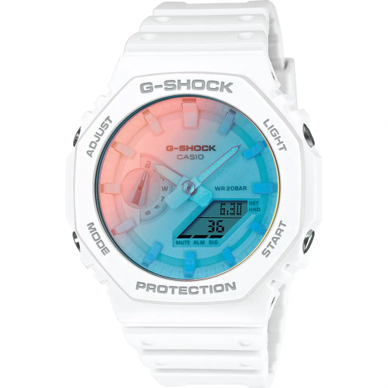 G-Shock Classic Style GA-2100TL-7AER Beach Time Lapse Horloge - 20005498