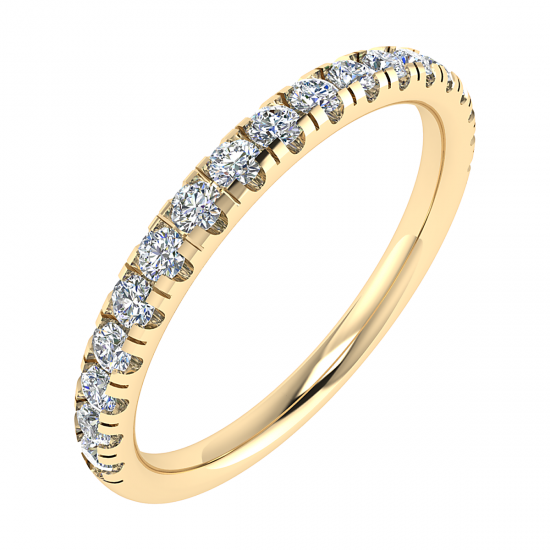 14k Eternity Ring met Lab-Gegroeide Diamanten - 20006661