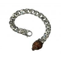Zilveren Herenarmband Custom Made (leeuw) - 20006773 Zilveren Herenarmband Custom Made (leeuw) - 20006773