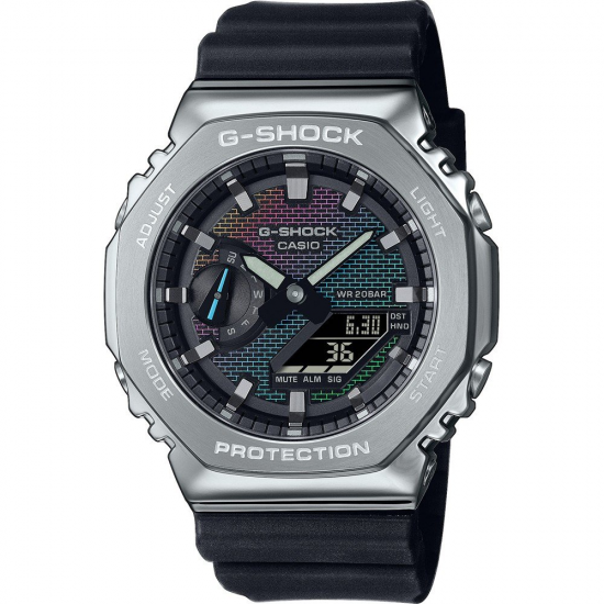 Casio G-Shock G-Metal Rainbow Brick Wall Horloge - 20006796