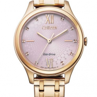 Citizen Eco-Drive Dames Horloge Rosé EM0503-75X - 20006820