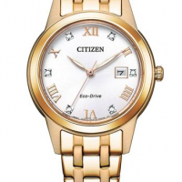 Citizen Eco-Drive Classic Dames Horloge rosé FE1243-83A - 20006822