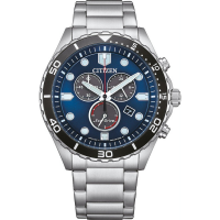 Citizen Sport AT2560-84L OF Sporty Aqua Chrono Horloge - 20006824