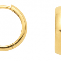 Zilver creolen verguld - 20006885 Zilver creolen verguld - 20006885