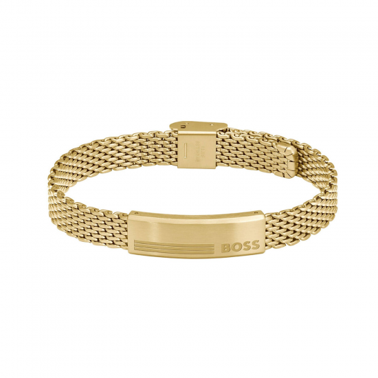 Boss Alen Armband RVS Goudkleurig - 20007085