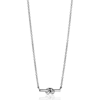Zinzi zilveren collier met knoop - 20007120 Zinzi zilveren collier met knoop - 20007120