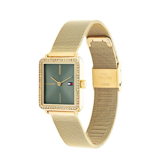 Tommy Hilfiger Dames Groene wijzerplaat - 20007267