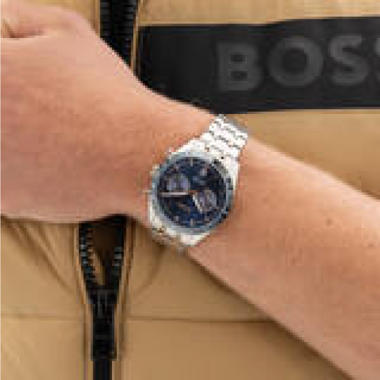 BOSS TOURMASTER - Ø41 - Staal - 20007844 BOSS TOURMASTER - Ø41 - Staal - 20007844