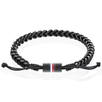 Tommy Hilfiger Gevlochten armband - Staal - 19,5cm - 20007860