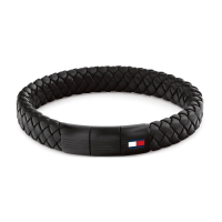 Tommy Hilfiger Armband - Leer - 19cm - 20007863