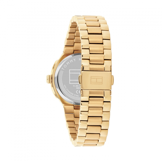 Tommy Hilfiger Georgia Goudkleurig witte wijzerplaat 1782819 - 20007894