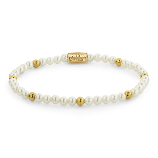Stones Only - Pearl & Yellowgold - 4mm - 20007958