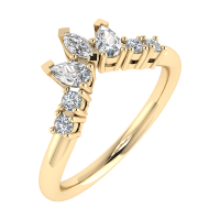 14K gouden Diamanten Eternity Ring - 20008032