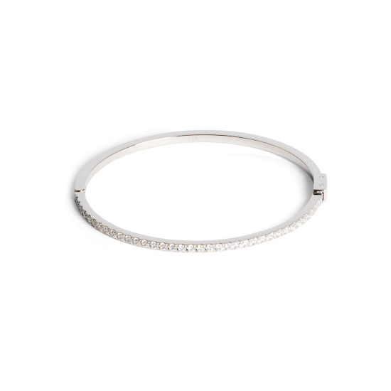 Eternal Love bangle silver-crysta - 20008279