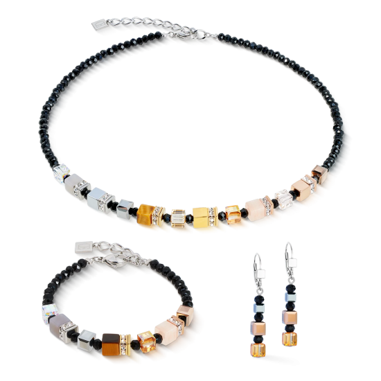 GeoCUBE® Precious Nature necklace tricolour - 20008282