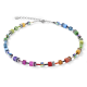 GeoCUBE® necklace multicolour rainbow - 20008283