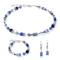 GeoCUBE® Necklace cobalt blue - 20008287