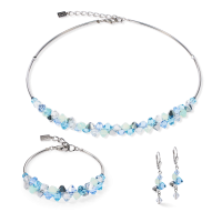 Necklace Dancing Crystals silver-blue - 20008288 Necklace Dancing Crystals silver-blue - 20008288