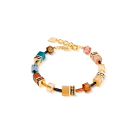 GeoCUBE® Iconic bracelet Earth Mirage gold - 20008290