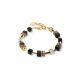 GeoCUBE® bracelet onyx black-gold - 20008295