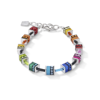 GeoCUBE® Armband klassieke polaris & strass multicolor - 20008297