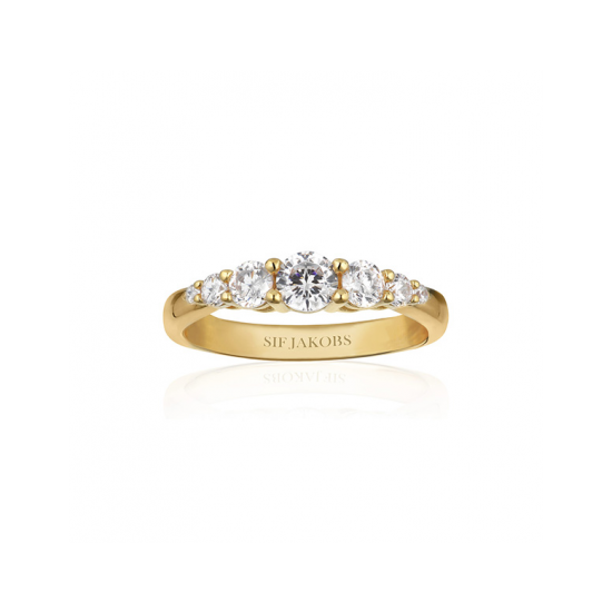 SIF JAKOBS JEWELLERY BELLUNO RING SJ-R42126-CZ-SG-50 - 20002497