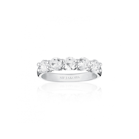 SIF JAKOBS JEWELLERY BELLUNO RING SJ-R42127-CZ-SS-54 - 604985