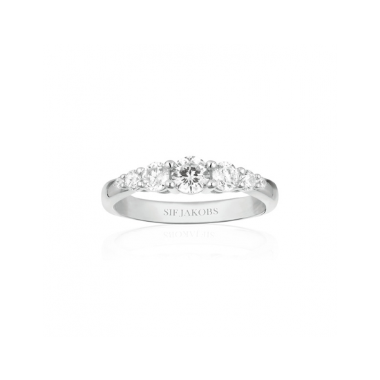 SIF JAKOBS JEWELLERY BELLUNO RING SJ-R42126-CZ-SS-56 - 604983