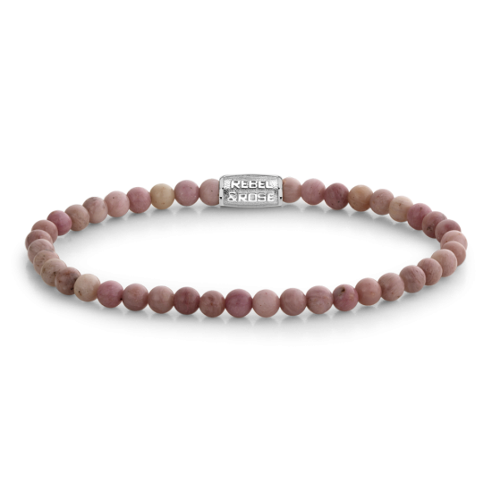 Stones Only - Rose Garden silver-coloured - 4mm - 20008607