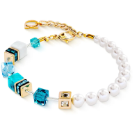 Coeur de Lion GeoCube Precious Fusion Pearls-armband - 20008615 Coeur de Lion GeoCube Precious Fusion Pearls-armband - 20008615