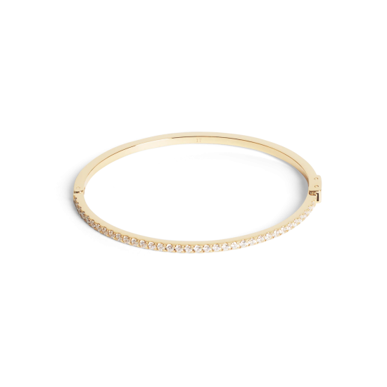 Eternal Love armband van goud en kristal - 20008633