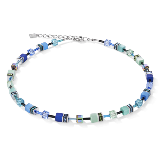 GeoCUBE® ketting blauwgroen - 20008637