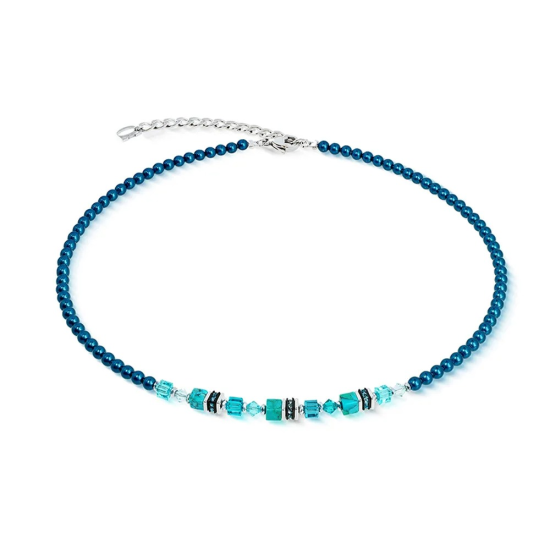 Coeur de Lion Collier blauw - turqoise 2103/10-0624 - 20008642