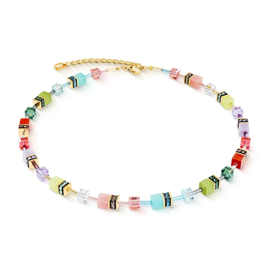Coeur de Lion Collier GeoCube Multicolor Delight 2838/10-1584 - 20008647