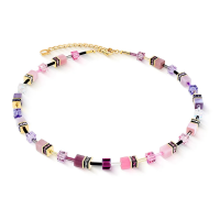 Coeur de Lion GeoCube Collier rose lilac 2838/10-1927 - 20008651