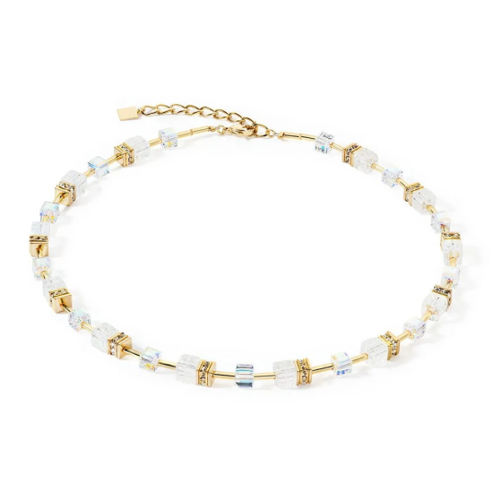 Coeur de Lion GeoCube Collier White Goldl 3018/10-1416 - 20008653