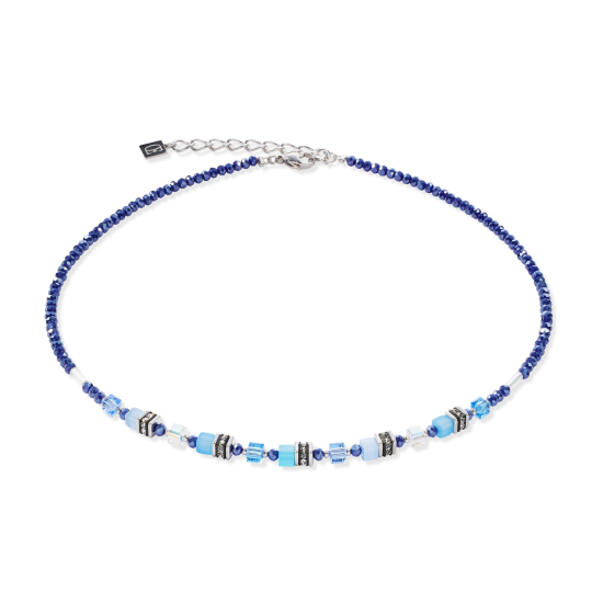 Coeur de Lion Mini-GeoCUBEĀ® Collier Blue 4565/10-0700 - 20008654 Coeur de Lion Mini-GeoCUBEĀ® Collier Blue 4565/10-0700 - 20008654
