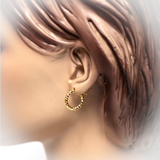 Zilveren Surinaamse creolen S - 20008683