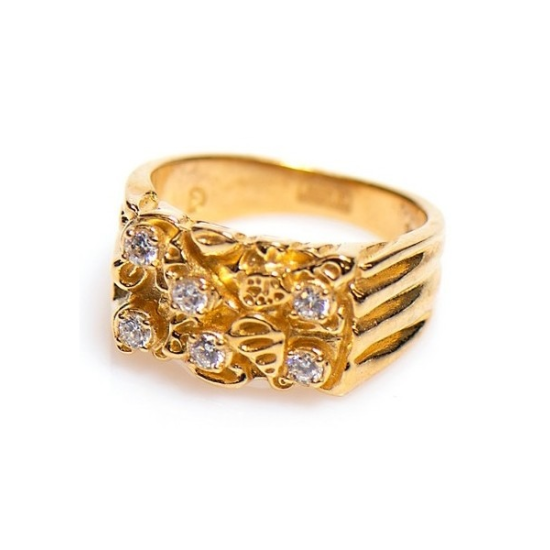 Zilveren Piet Piet ring met Zirkonia - 20008740