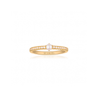 SIF JAKOBS JEWELLERY ELLERA PERLA UNO RING SJ-R12284-CZ-SG-54 - 20004018 SIF JAKOBS JEWELLERY ELLERA PERLA UNO RING SJ-R12284-CZ-SG-54 - 20004018