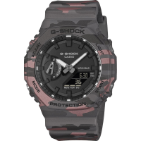 G-Shock Classic Style GA-2100CM-8AER Camoflage Metallic Horloge - 20008923