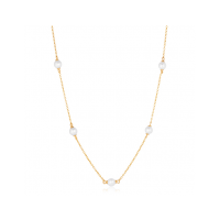 SIF JAKOBS JEWELLERY PADUA CINQUE NECKLACE SJ-N22225-P-YG - 20007687 SIF JAKOBS JEWELLERY PADUA CINQUE NECKLACE SJ-N22225-P-YG - 20007687