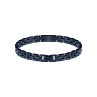 Link bracelets - Steel - 19cm zwart - 20009213